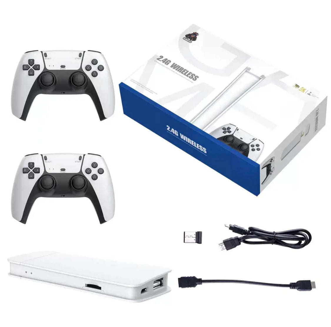 M15 4K HD Game Console with Double Wireless Controller, 4K Video Game Console, Handheld Game Player HD TV Game Stick M15 4K HD Game Console with Double Wireless Controller, 4K Video Game Console, Handheld Game Player HD TV Game Stick